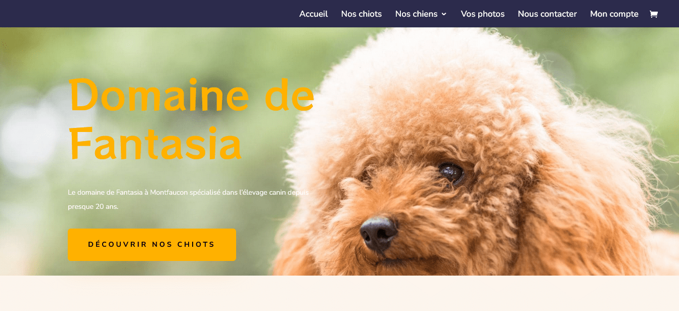 site internet élevage canin
