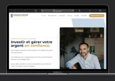 Création site internet à Meyrargues Guillaume Chauvin